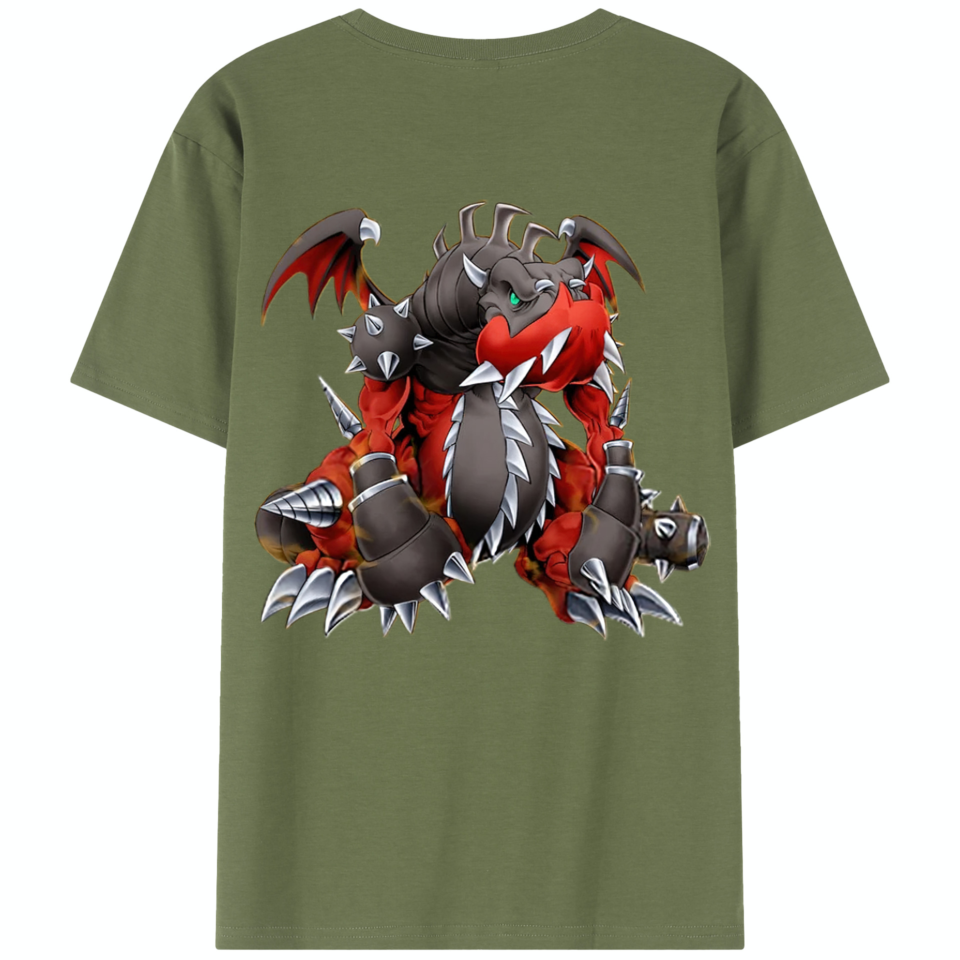 （画像用） 遊☆戯☆王 Yu-Gi-Oh! 綿100％半袖Tシャツ（背面プリント）
